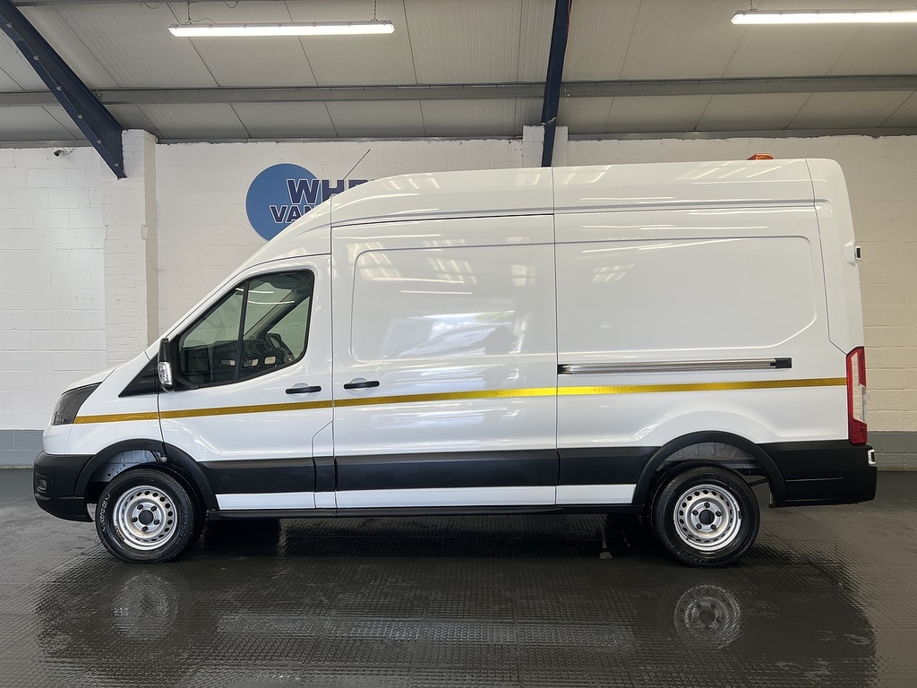 Ford Transit Custom 2.0 350 Ecoblue Leader Panel Van LC72YFK White #2