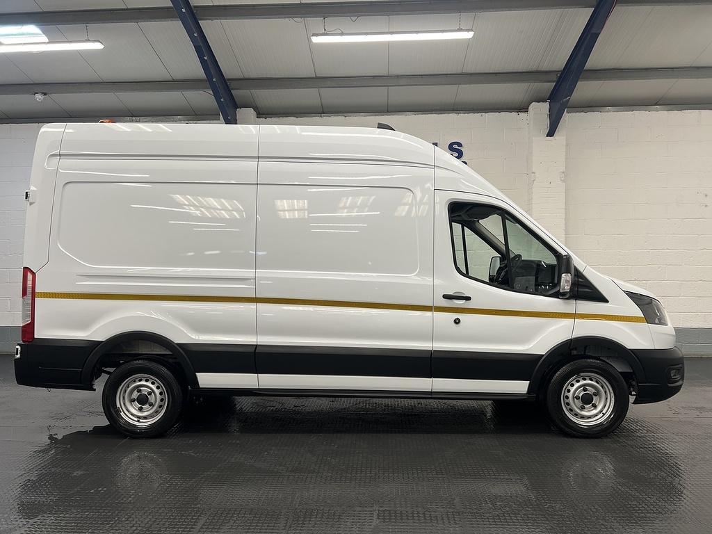 Ford Transit Custom 2.0 350 Ecoblue Leader Panel Van LC72YFK White #6
