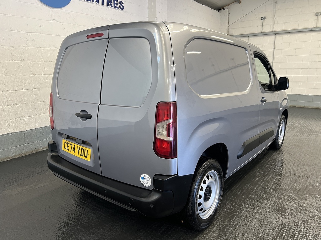 Peugeot Partner 1.5 Bluehdi 1000 Professional Standard Panel Van 5 CE74YDU Grey #5