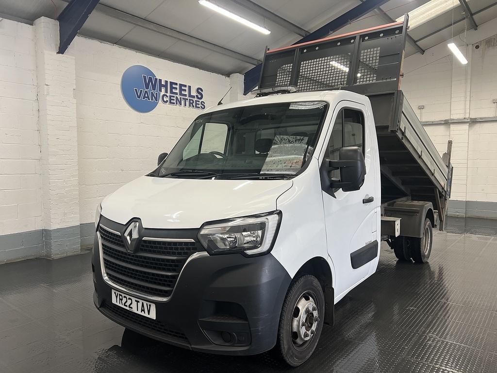 Renault Master 2.3 Dci 35 Business Tipper Rwd M White