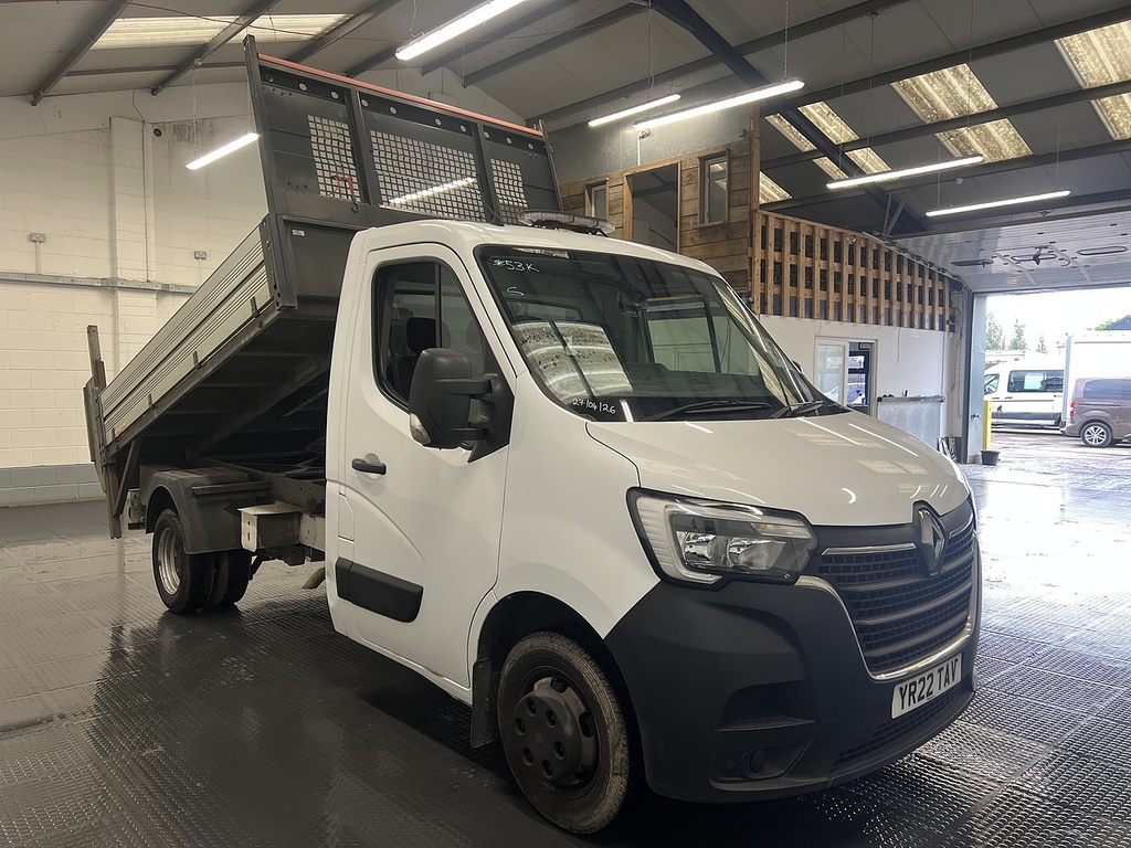 Renault Master 2.3 Dci 35 Business Tipper Rwd M YR22TAV White #3