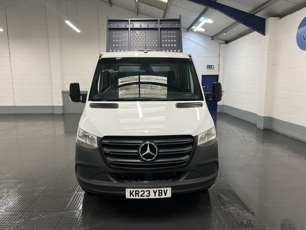 Mercedes-Benz Sprinter 314 Cdi Crew Cab L3 Tipper 2.1 Tipper D White #5