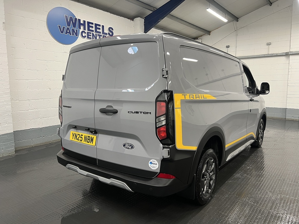 Ford Transit Custom 2.0 320 Ecoblue Trail Panel Van YN25NBM Grey #5