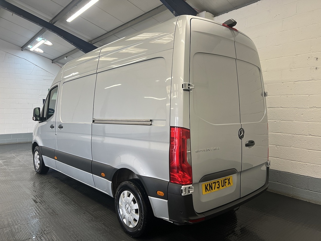Mercedes-Benz Sprinter 2.0 315 Cdi Premium Panel Van Fw KN73UFX Silver #3