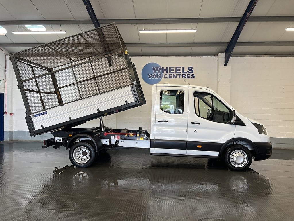 Ford Transit Custom 350 Ecoblue Leader 2.0 Tipper BT21XFF White #6