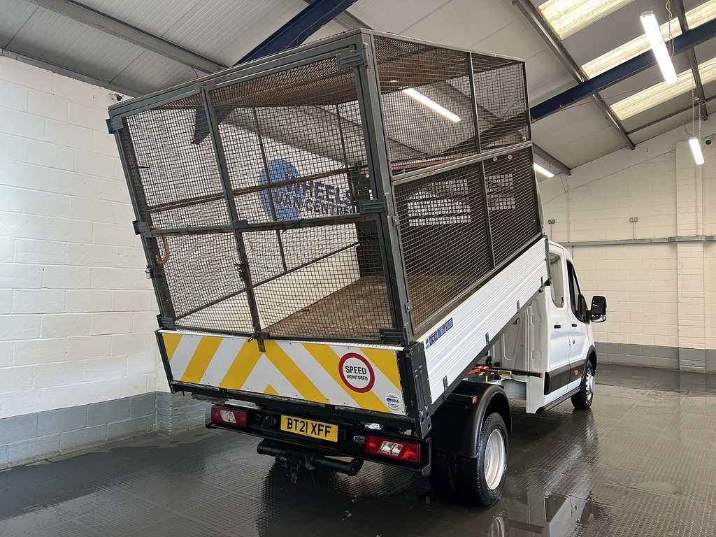 Ford Transit Custom 350 Ecoblue Leader 2.0 Tipper BT21XFF White #5