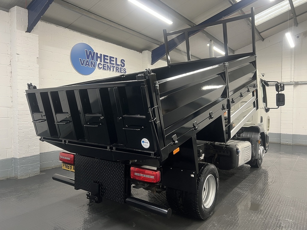 DAF All Models Daf Lf 180 12 Tonne Tipper 0.0 Tipper Diese White #5