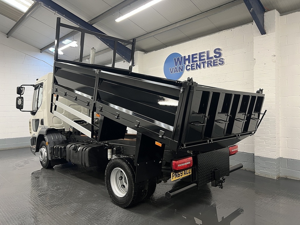 DAF All Models Daf Lf 180 12 Tonne Tipper 0.0 Tipper Diese White #3