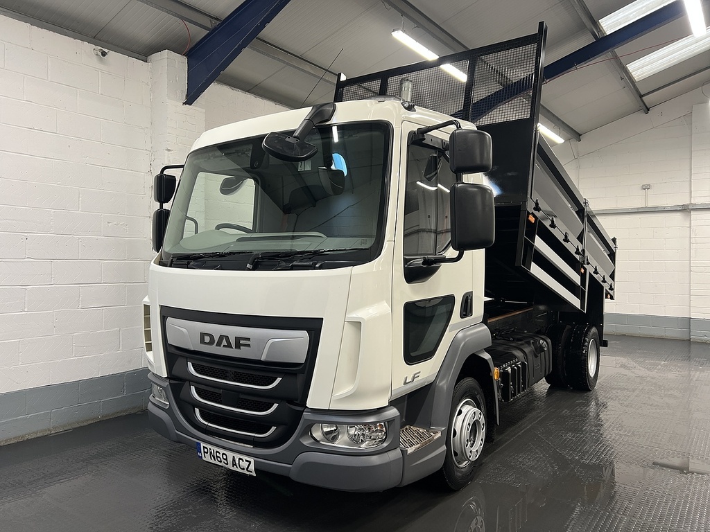 DAF All Models Daf Lf 180 12 Tonne Tipper 0.0 Tipper Diese White