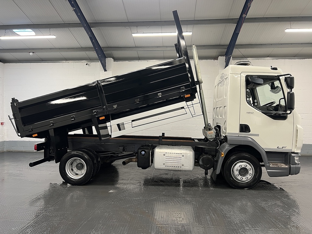 DAF All Models Daf Lf 180 12 Tonne Tipper 0.0 Tipper Diese White #6