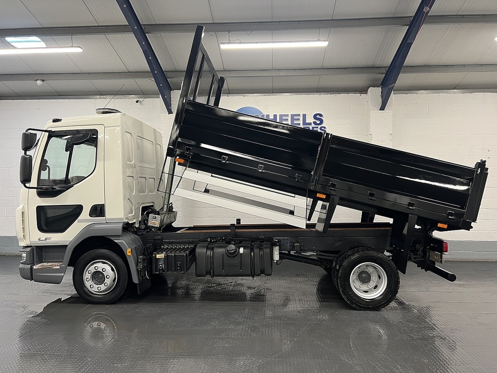 DAF All Models Daf Lf 180 12 Tonne Tipper 0.0 Tipper Diese White #2
