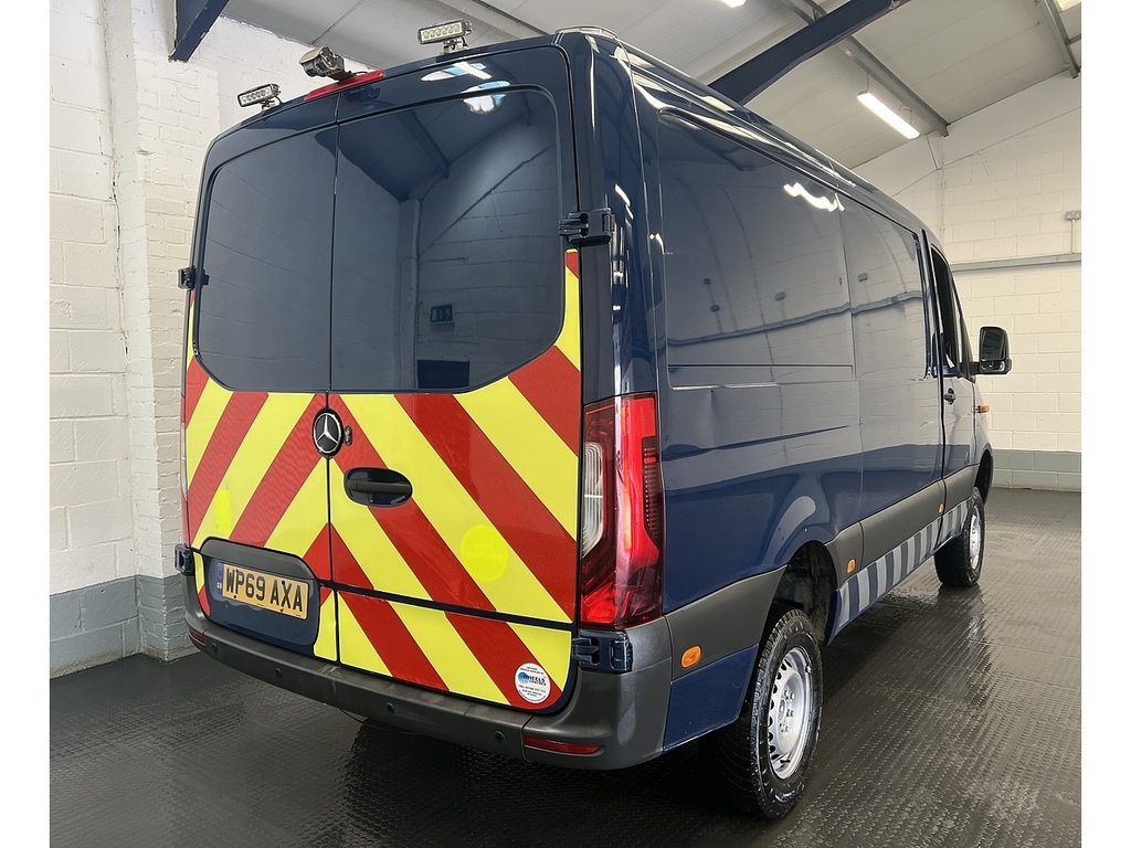 Mercedes-Benz Sprinter 2.1 316 Cdi Panel Van Awd L2 H1 WP69AXA Blue #6
