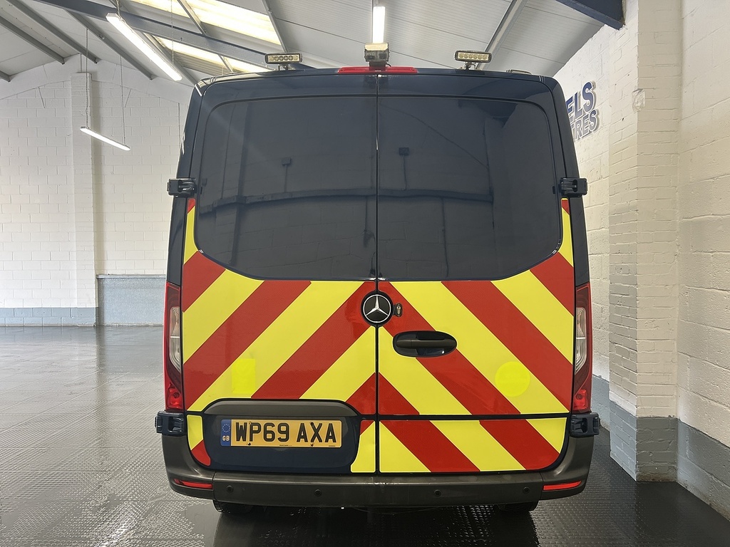 Mercedes-Benz Sprinter 2.1 316 Cdi Panel Van Awd L2 H1 WP69AXA Blue #5