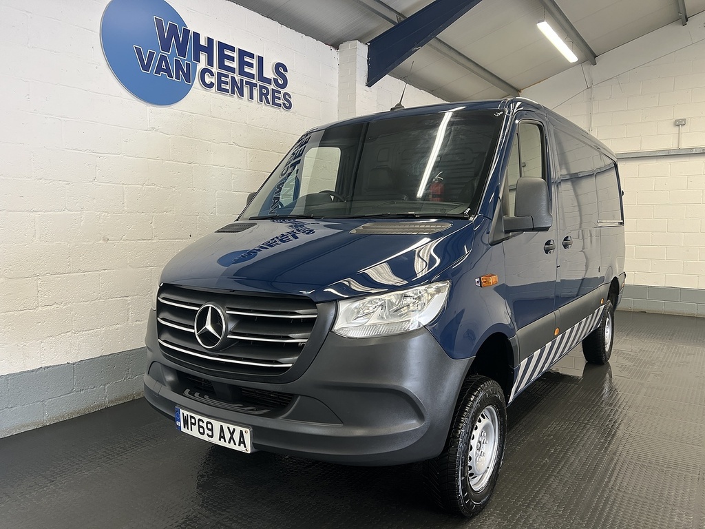 Mercedes-Benz Sprinter 2.1 316 Cdi Panel Van Awd L2 H1 Blue