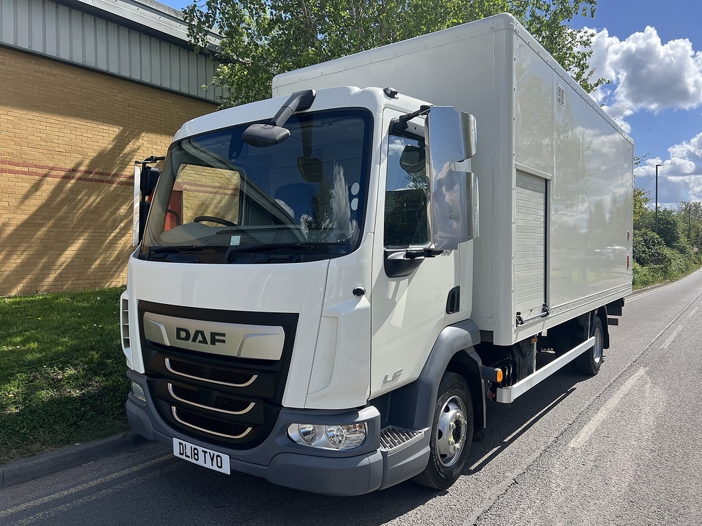 DAF All Models Daf Lf 180 Box Fridge Ex Nhs With Tail-lift 0.0 2 White