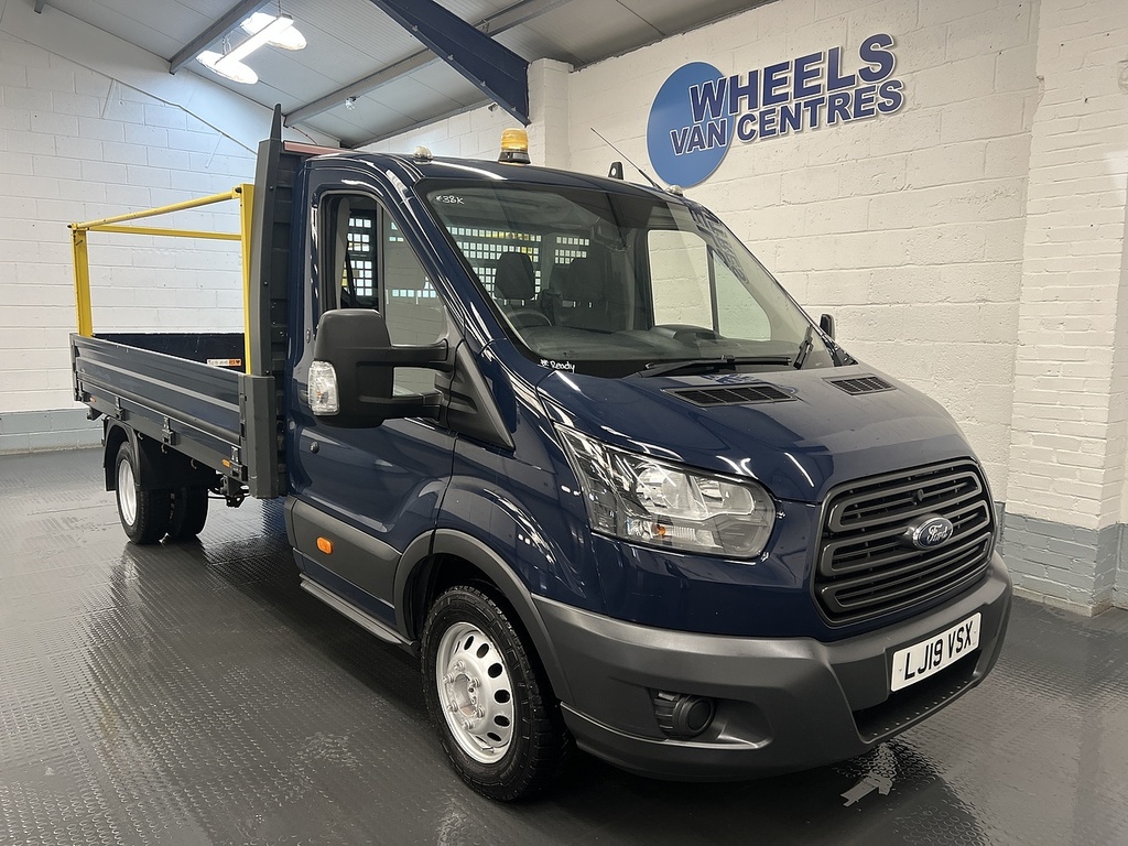 Ford Transit Custom 350 Ecoblue 2.0 L3dropside 2.0 LJ19VSX Blue #3