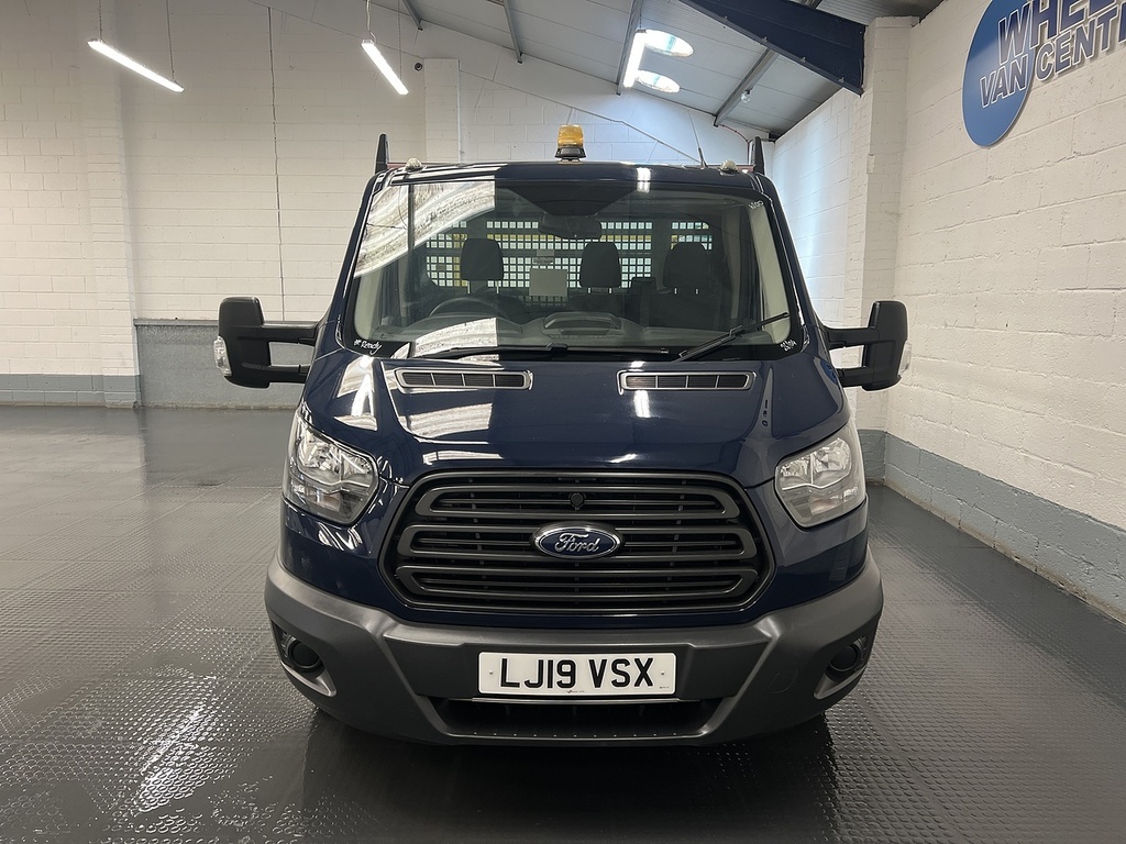 Ford Transit Custom 350 Ecoblue 2.0 L3dropside 2.0 LJ19VSX Blue #4