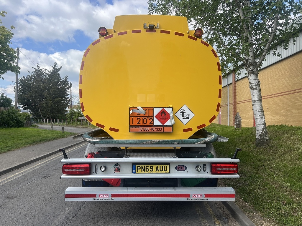 DAF All Models Adr Fuel Tanker 8X2 Rearlift And Steer 12.9 0.0 PN69AUU Yellow #3