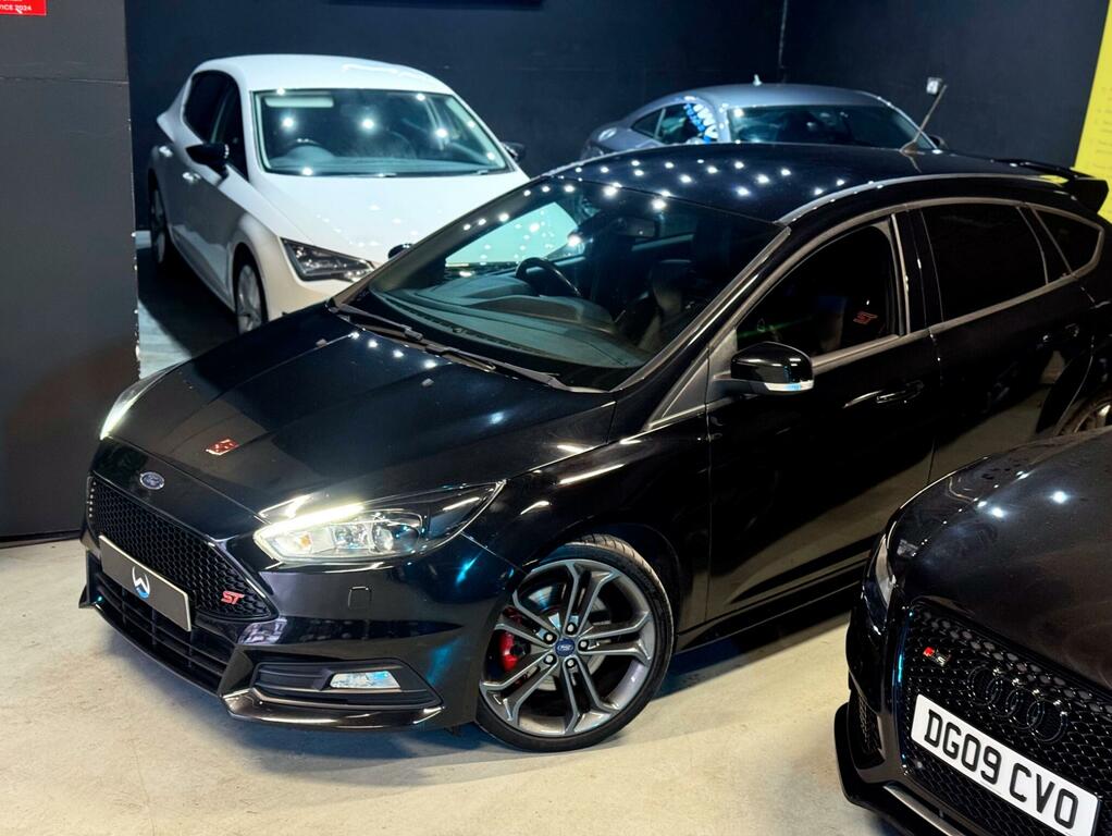 Ford Focus 2.0 Tdci St-3 Euro 6 Ss MX66XEY Black #6