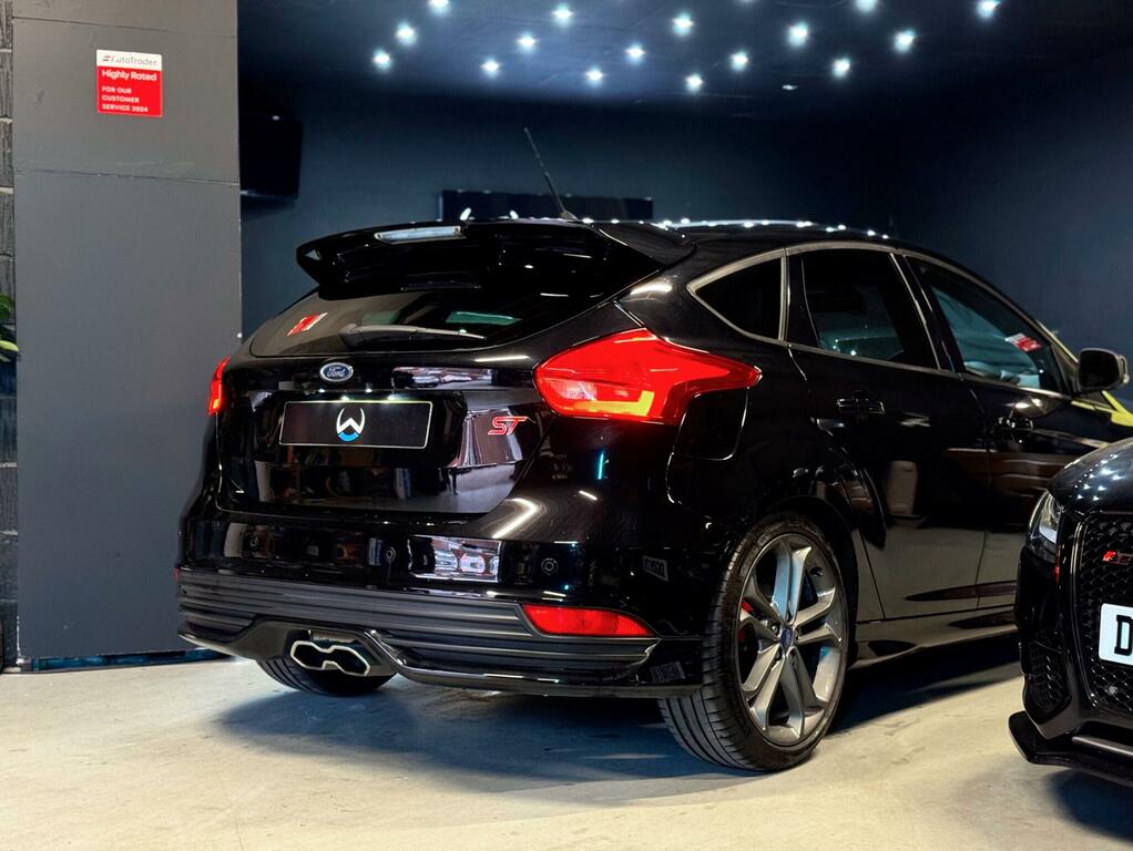 Ford Focus 2.0 Tdci St-3 Euro 6 Ss MX66XEY Black #2