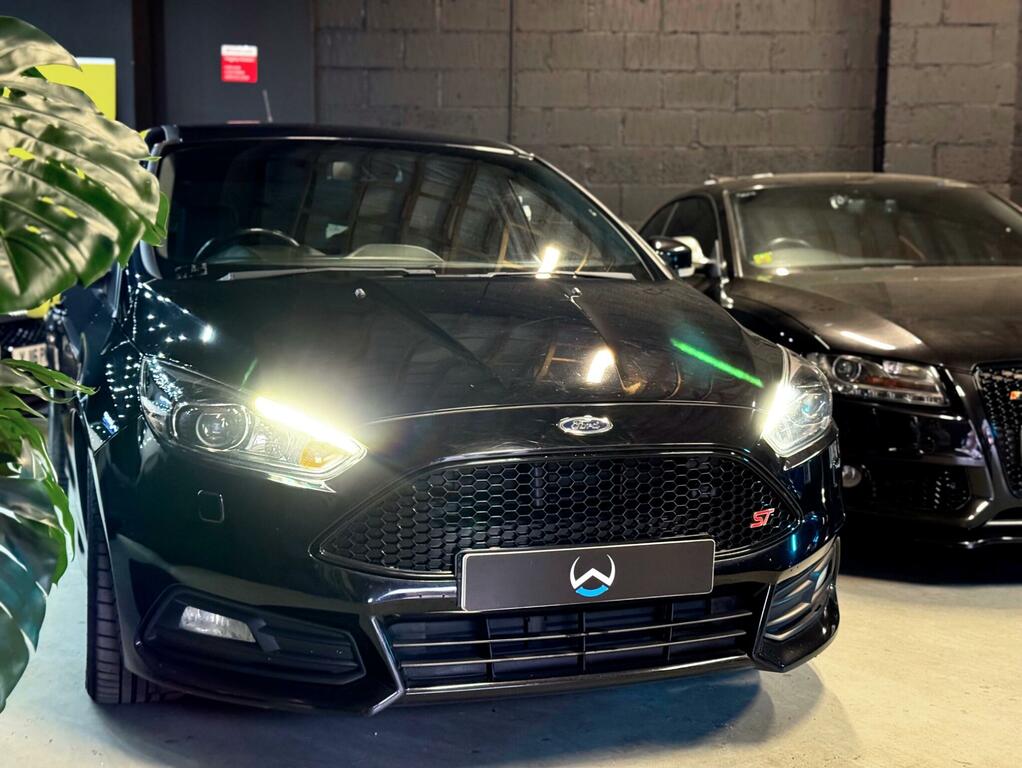 Ford Focus 2.0 Tdci St-3 Euro 6 Ss MX66XEY Black #5