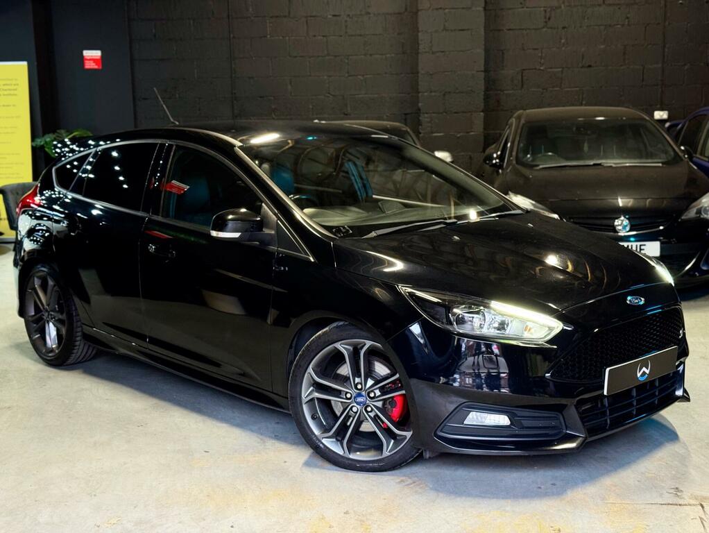 Ford Focus 2.0 Tdci St-3 Euro 6 Ss MX66XEY Black #4