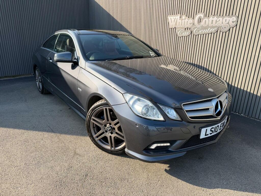 Mercedes-Benz E Class Coupe 3.0 E350 Cdi V6 Blueefficiency Sport G-troni Grey