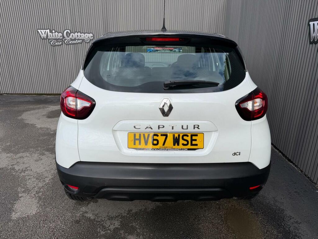 Renault Captur Suv 1.5 Dci Energy Dynamique Nav Euro 6 Ss HV67WSE White #6