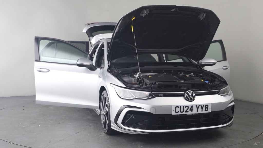 Volkswagen Golf 1.5 Tsi R-line Hatchback Euro 6 CU24YYB Silver #6