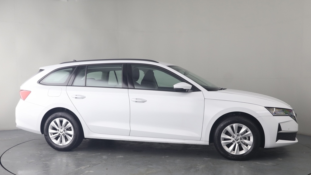 Skoda Octavia 1.5 Tsi E-tec Mhev Act Se Technology Estate Pe White #3