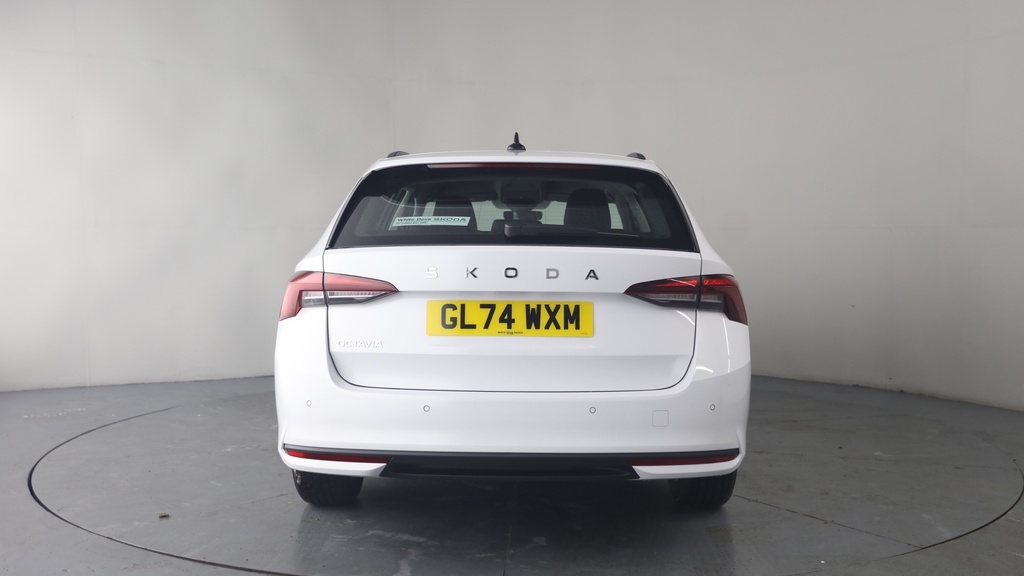 Skoda Octavia 1.5 Tsi E-tec Mhev Act Se Technology Estate Pe White #5