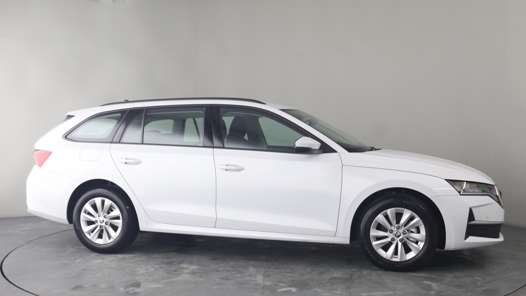Skoda Octavia 1.5 Tsi E-tec Mhev Act Se Technology Estate Pe White #3