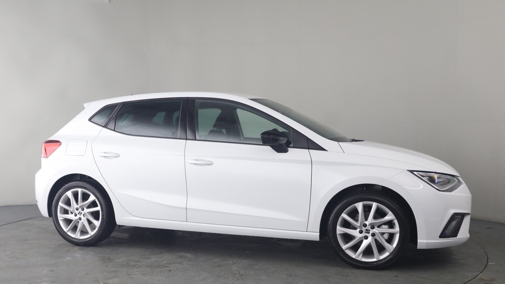 Seat Ibiza 1.0 Tsi Fr Hatchback Euro 6 Ss KW75RXR White #4