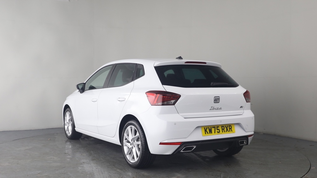 Seat Ibiza 1.0 Tsi Fr Hatchback Euro 6 Ss KW75RXR White #3