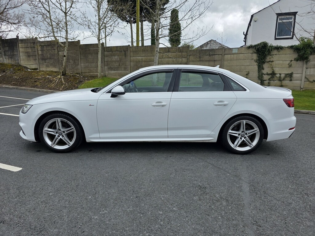 Audi A4 Saloon 1.4 Tfsi S Line 201767 AO67LZE White #4