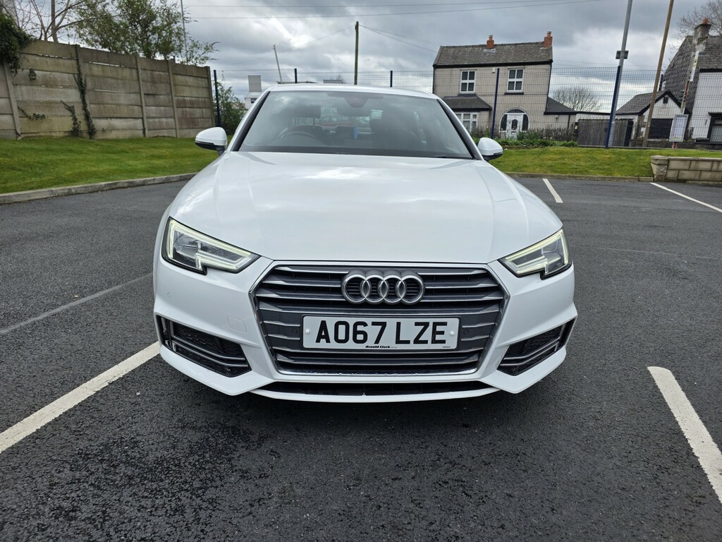 Audi A4 Saloon 1.4 Tfsi S Line 201767 White