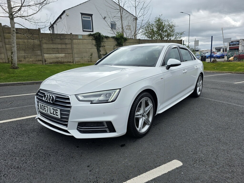 Audi A4 Saloon 1.4 Tfsi S Line 201767 AO67LZE White #3