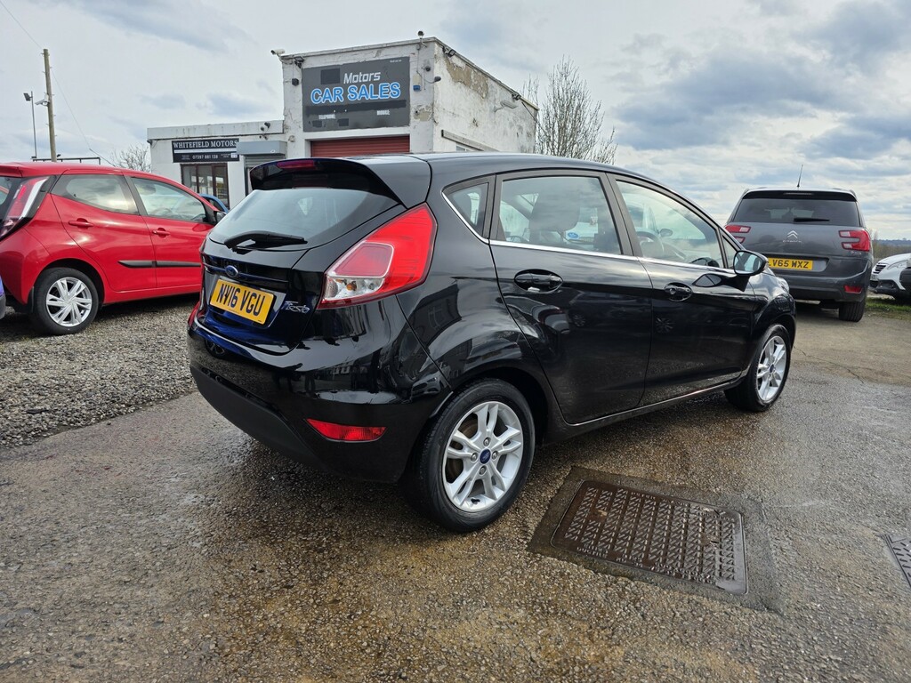 Ford Fiesta Hatchback 1.3 Zetec 201616 NV16VGU Black #6