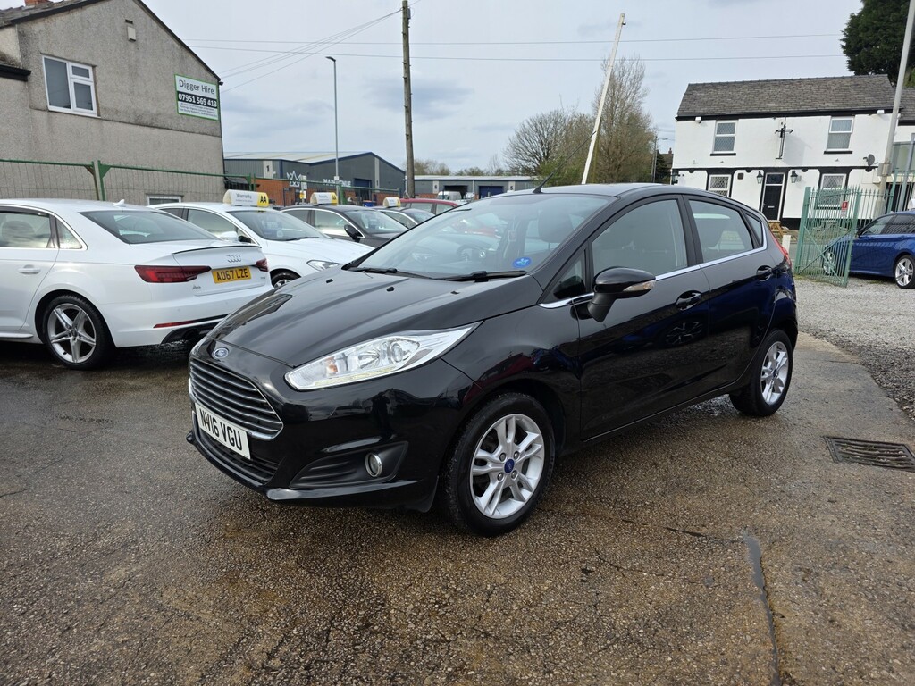 Ford Fiesta Hatchback 1.3 Zetec 201616 NV16VGU Black #3