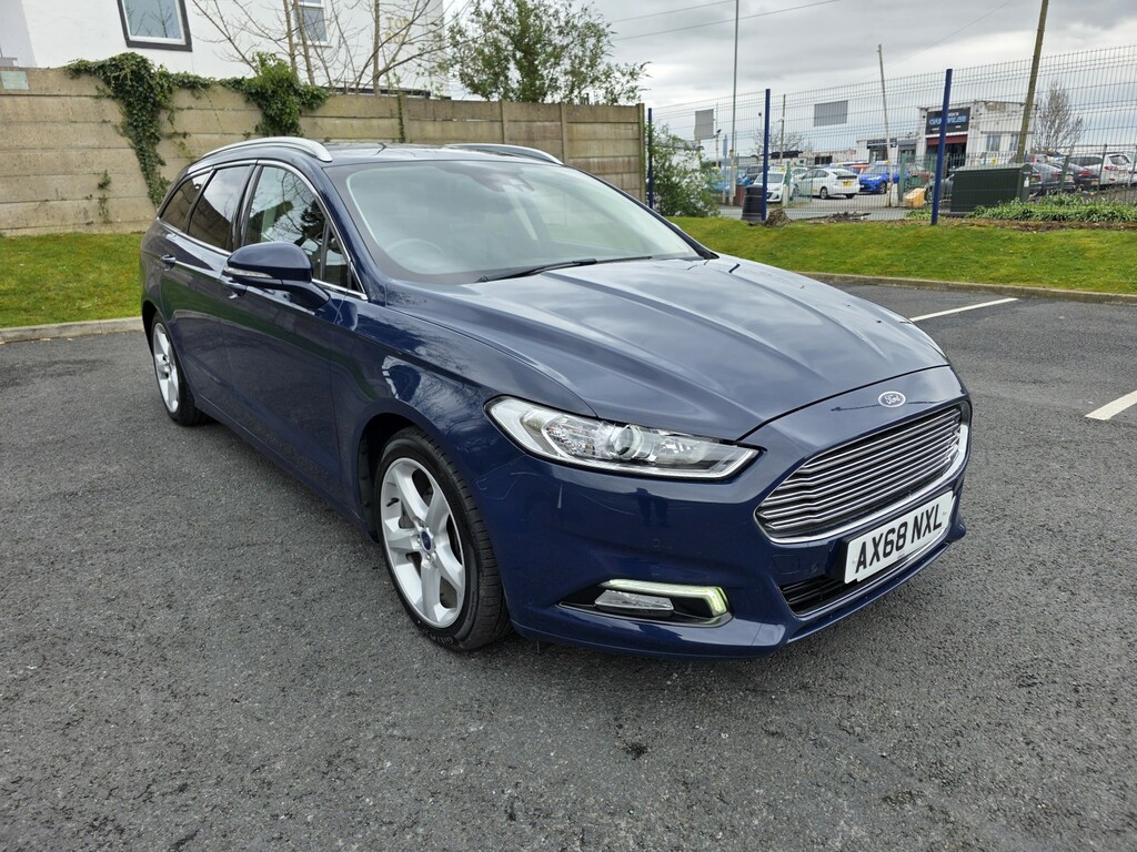 Ford Mondeo Estate 2.0 Tdci Titanium Edition 201868 AX68NXL Blue #2