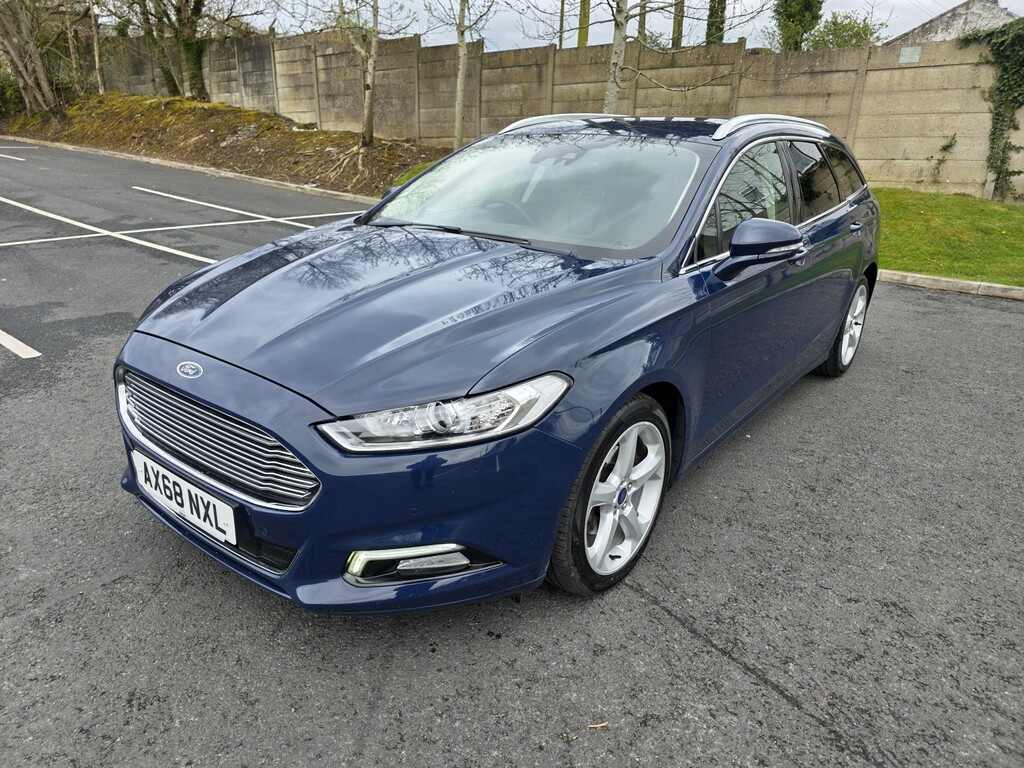 Ford Mondeo Estate 2.0 Tdci Titanium Edition 201868 AX68NXL Blue #3
