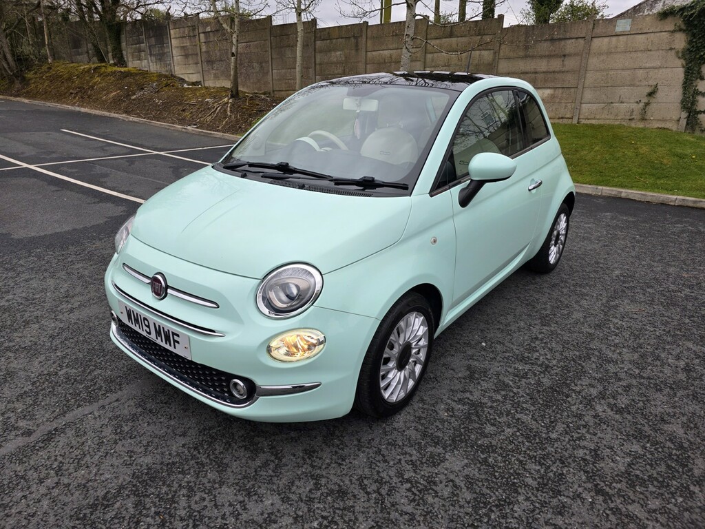 Fiat 500 Hatchback 1.2 1.2 69Hp Lounge 201919 WM19MWF Green #3
