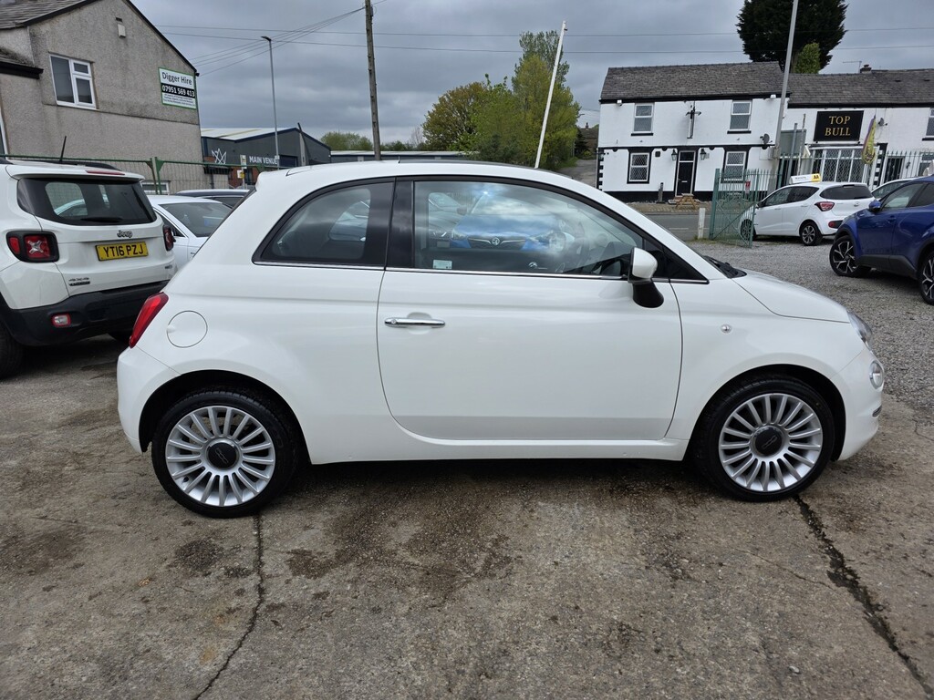 Fiat 500 Hatchback 1.2 1.2 69Hp Lounge 201968 AJ68OTZ White #5