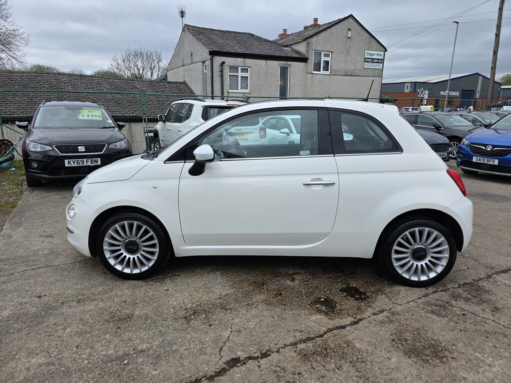 Fiat 500 Hatchback 1.2 1.2 69Hp Lounge 201968 AJ68OTZ White #4