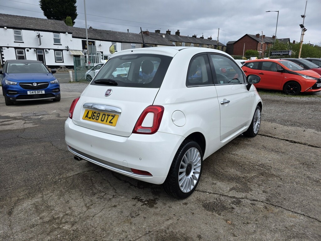 Fiat 500 Hatchback 1.2 1.2 69Hp Lounge 201968 AJ68OTZ White #6