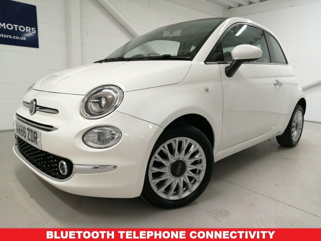 Fiat 500 1.2L Lounge NA66ZDR White #2