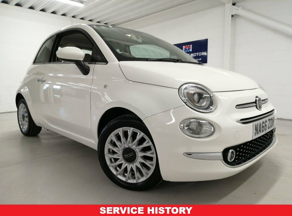 Fiat 500 1.2L Lounge White
