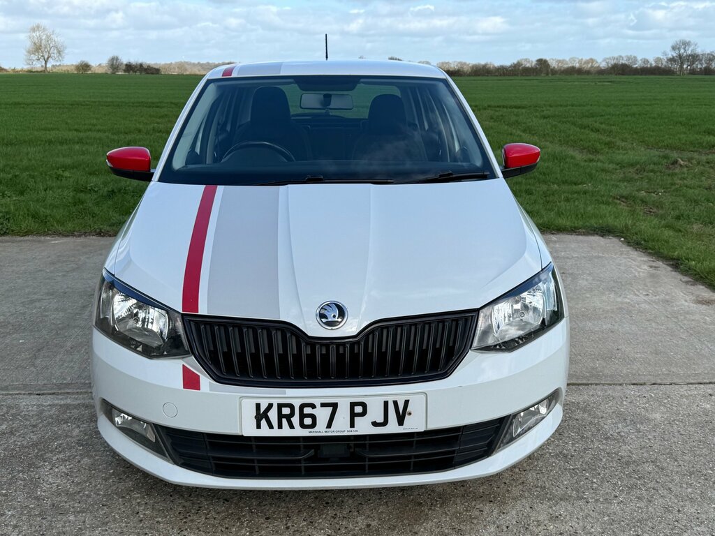 Skoda Fabia 1.0 Tsi Redline Hatchback Euro 6 KR67PJV White #3