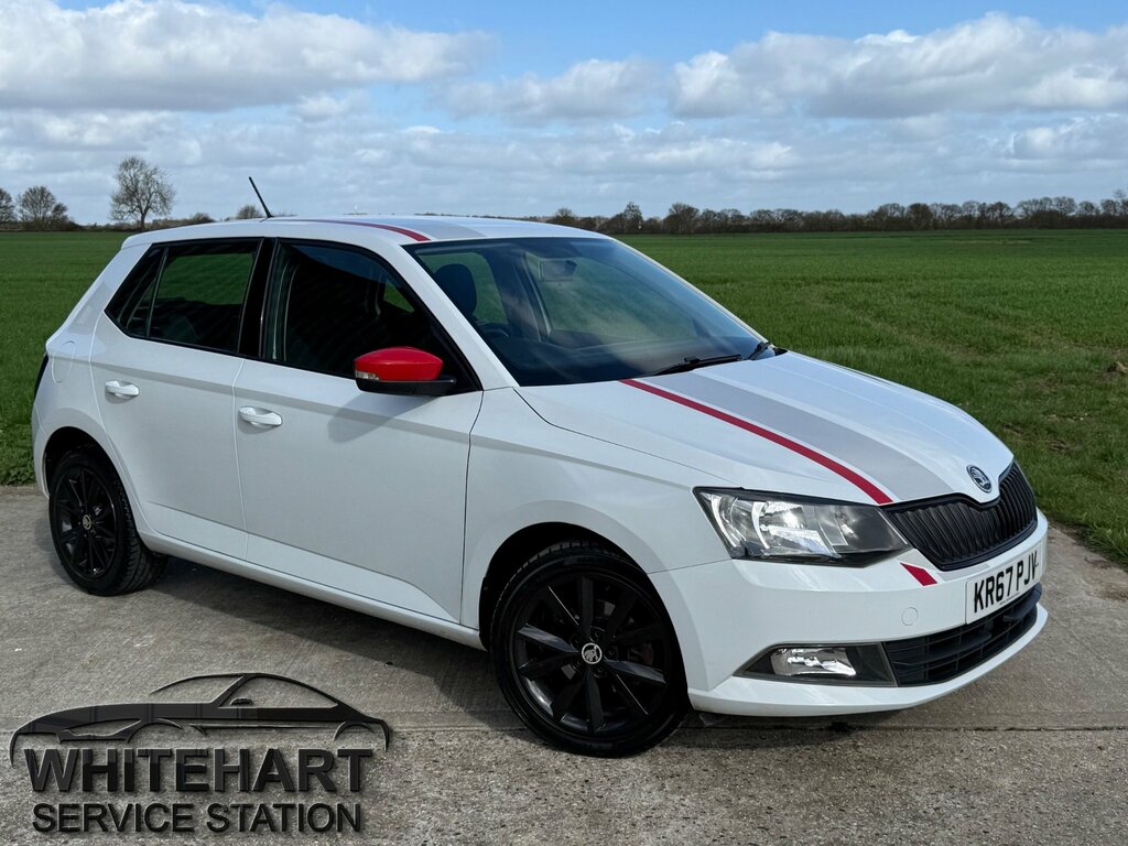 Skoda Fabia 1.0 Tsi Redline Hatchback Euro 6 White
