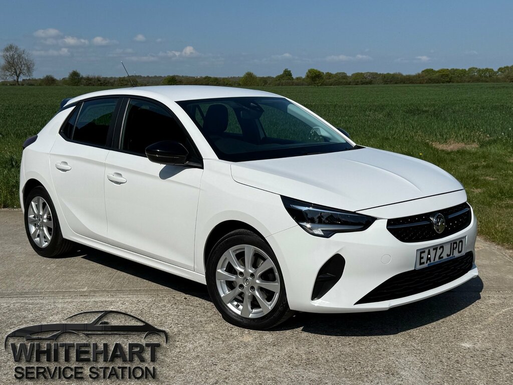 Vauxhall Corsa 1.2 Turbo Design Hatchback Euro 6 White